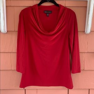❤️ Dana Buchman | Cowl Neck Top
